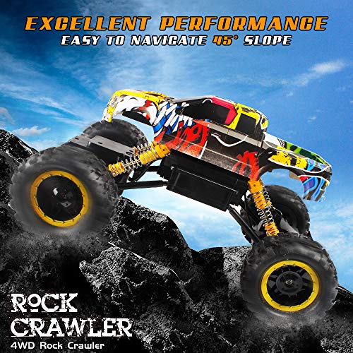 image for RC Cars,Tomons 1/12 Remote Control Car 4WD with 2 Rechargeable Batteri