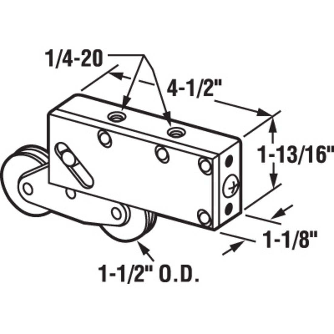 Home Garden Door Hardware Locks Southamptonacademy Org Laurence Crl D1586 Sliding Glass Door Roller With 1 1 2 Tandem Steel Wheels 1 1 8 Wide Housing For Kawneer Doors By C R