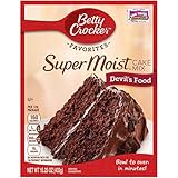 Betty Crocker Super Moist Cake Mix Devil's Food 15.25 oz Box