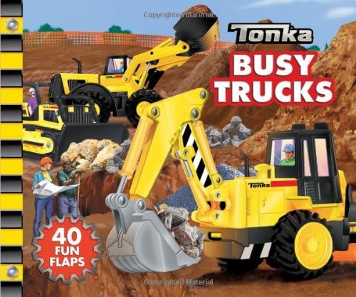 TONKA Busy Trucks: A Lift-the-Flap Book (3)