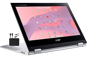 Acer 2023 Newest X360 Chromebook Spin 2-in-1 Convertible Laptop Student Business,8-Core MediaTek MT8183C Processor,11.6‘ HD T