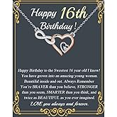 Sweet 16 Gifts Necklace 16th Birthday Gifts for Women Sweet 16 Jewelry 16 Year Old Birthday Gifts