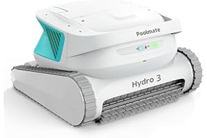 DEENO (2025 Upgraded) Cordless Robotic Pool Cleaner, Automatic Pool Vacuum for Inground and Above Ground Pools, Lasts 200 Mins, Floor/Wall/Waterline Cleaning, Dual Inlet, Waterline Technology, Self-Parking