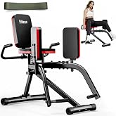 FitNexus Hip Abductor Machine for Women/Men, Compact Glute Machine &amp; Leg Exercise Equipment with Resistance Band, 6-Level Adjustable Booty Builder for Home Gym, Ultra Quiet, 360&deg; Adjustable Leg Pads