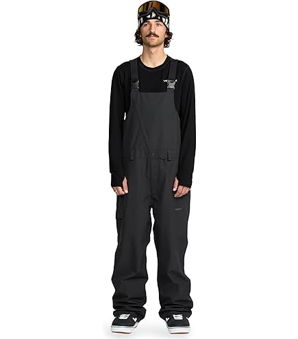 Amazon.com: Volcom Men's Roan Bib Overall Snowboard Pant – 15K