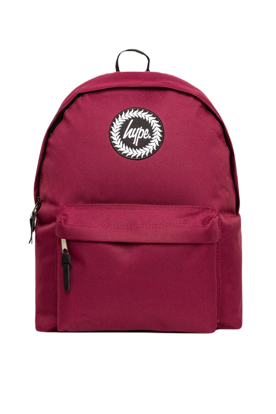 hype BURGUNDY BADGE BACKPACK