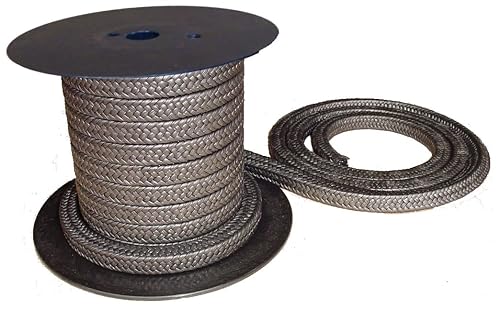 Compression Spools Minseal 1200 - Graphitized Expanded PTFE Graphite Braided Compression ...