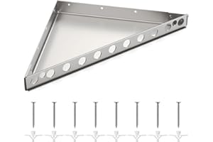 Jinyu-Sega Floating Corner Shower Bench Kit-Customizable Appearance Corner Bench Seatin (17"x17"x24")