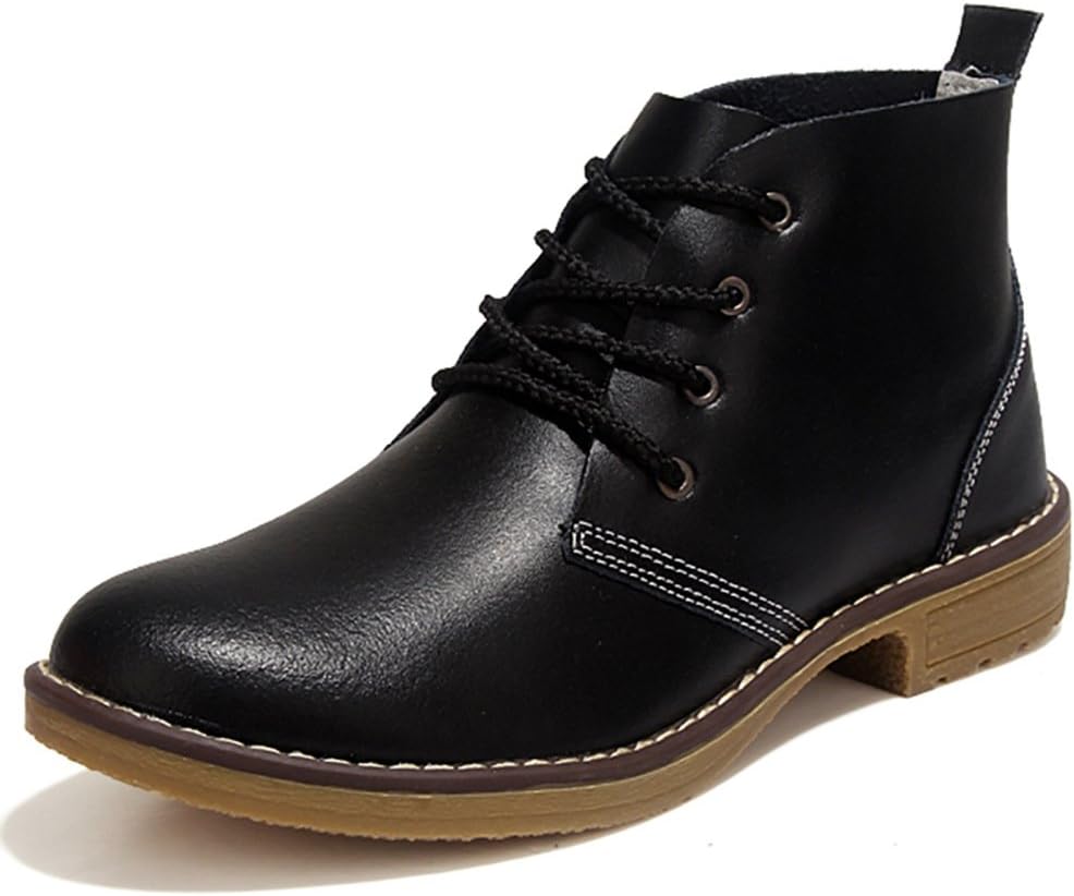 Candy Color Fashion Women Lace up Genuine Leather Classic Shoe High Style Flat Casual