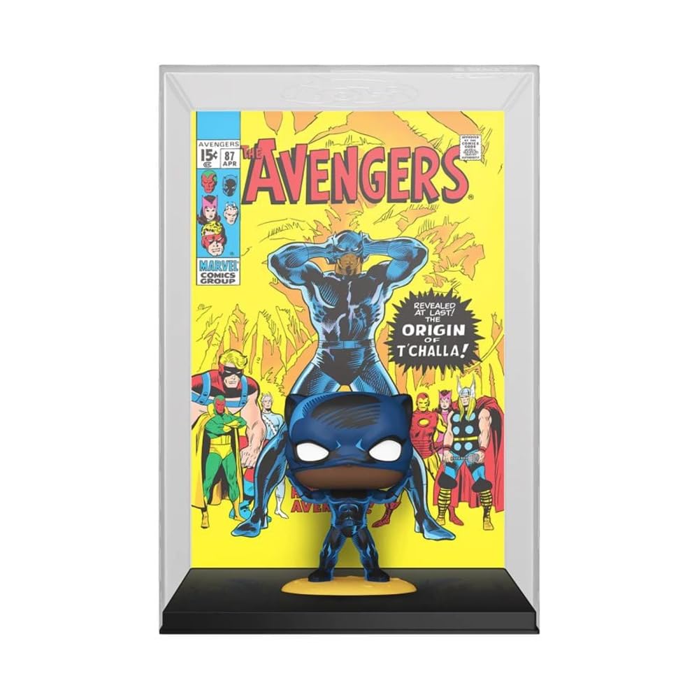 Funko Pop! Comic Covers: Marvel - Black Panther, T'Challa Special Edition Multicolor Exclusive Vinyl Figure #36