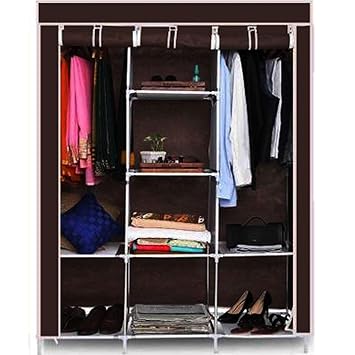 Maison & Cuisine 6+2 Layer Fancy and Portable Foldable Collapsible Closet/Cabinet (Need to Be