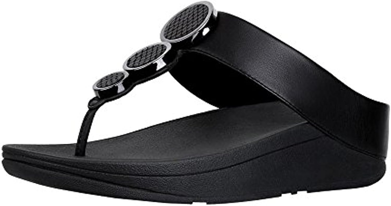 Amazon.com | FitFlop Women's Halo Toe Thong Sandals & Travel Sunscreen Spray Bundle | Flip-Flops