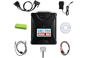 SM2 PRO J2534 ECU Programming Tool, 67-Protocol OBD2 Diagnostic Interface with Bench and Boot Modes, ECU Read/Write Device