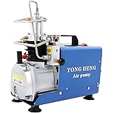 Electric 4500 PSI PCP Air Compressor Pump,30 MPa Portable High Pressure PCP Air Compressor with Two-Stage Compression