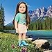 Maplelea Taryn 18 Inch Doll (Long Brown Hair, fair Skin, Brown Eyes)