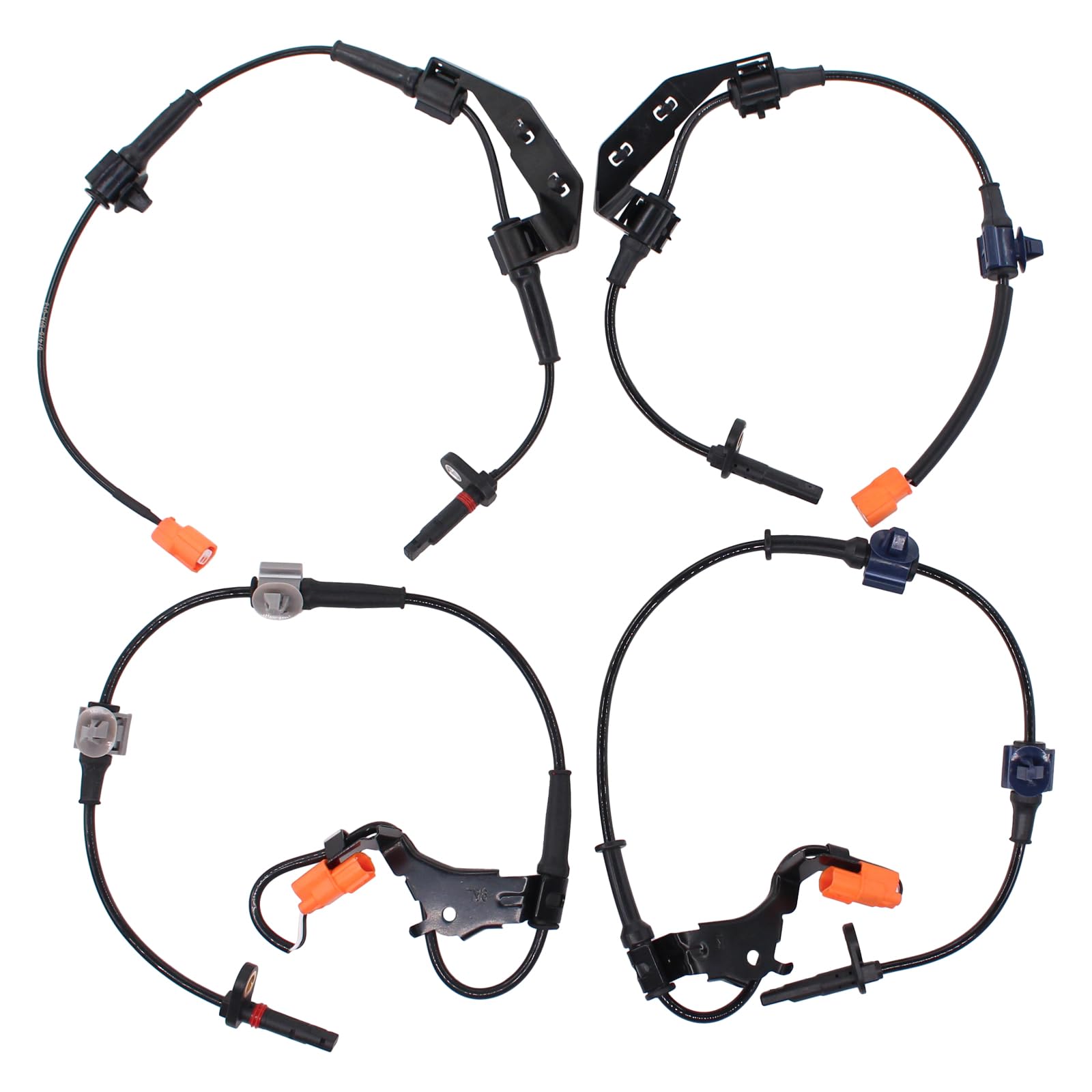 Photo 1 of MOTOKU Front Rear ABS Wheel Speed Sensors Set for Honda CR-V 2.4L 2002-2006 Left Driver and Right Passenger Side