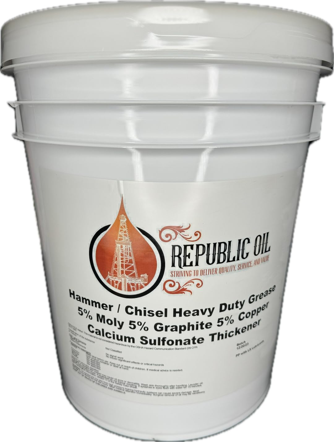 Republic Oil Hammer Chisel Paste Grease Calcium
