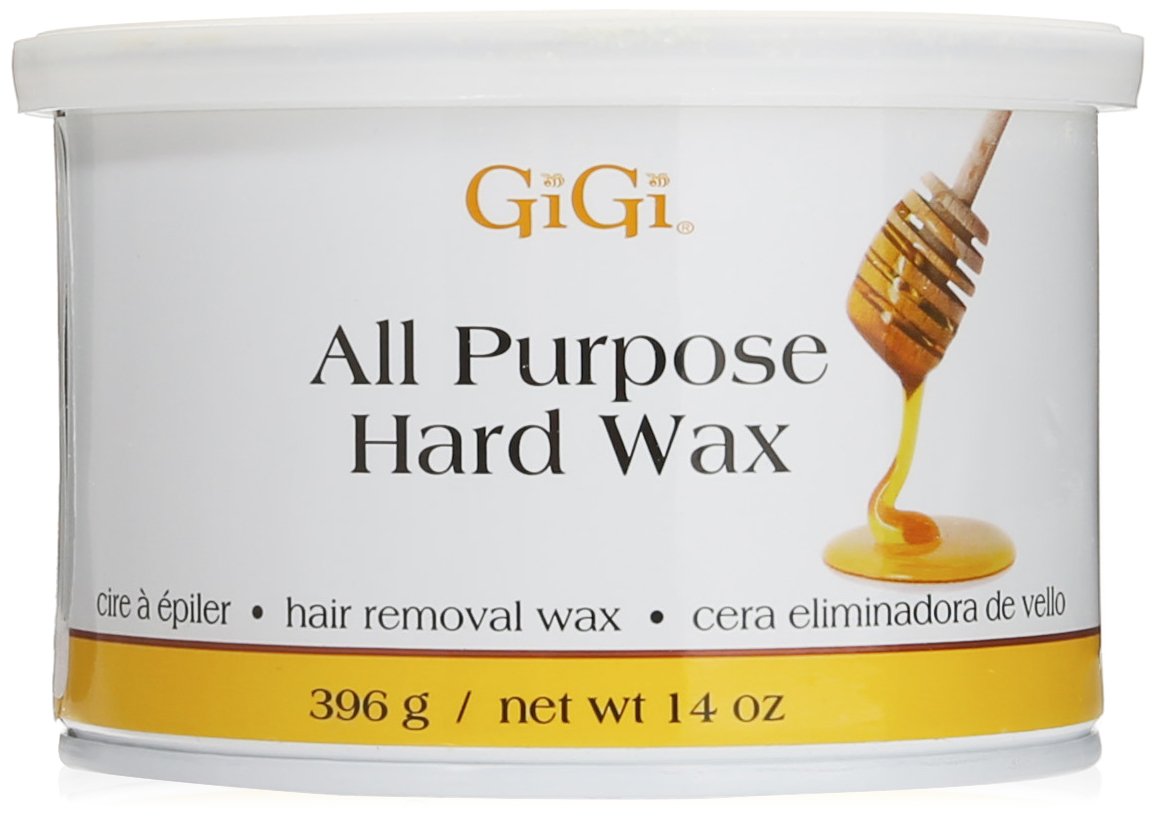Gigi All Purpose Hard Wax Honey Hair Removal Wax 396 g / net Wt 14 oz by GiGi