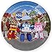 Robocar Poli Party Supplies Set Plates Napkins Cups Kit for 12