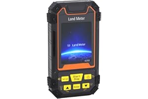 Handheld GPS Survey Equipment, S3 Land Area Meter with 4 Measurement Modes, 2.4in Color Screen, Professional GPS GNSS Receive