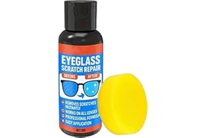 Glasses Scratch Remover for Lenses, 30g Lens Repair Kit with Optical Polishing Paste & Anti-Fog Spray, Nano Protective Coatin