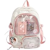HOKMAH Cute Itabag Backpack Purse Bag - Kawaii Coquette Bookbag Ita Shoulder Bag Y2k Harajuku Backpack Cutecore Daypack