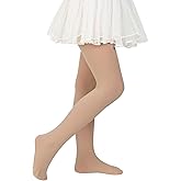 American Trends Girls Ballet Dance Tights for Toddler Baby Soft Athletic Leggings Infant Elastic Dance Tights for Girls