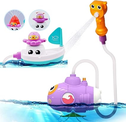 submarine spray bath toy
