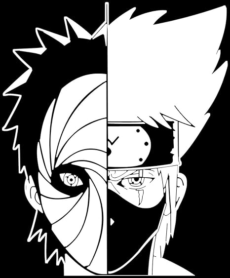Amazon Com Kyokovinyl Naruto Kakashi Hatake And Obito Uchiha