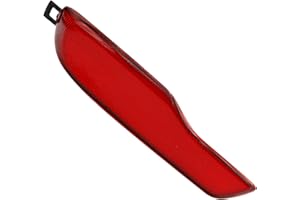 Saihisday Rear Bumper Reflector Red Lens Replacement for Jeep Cherokee 2014 2015 2016 2017 2018 68105144AC Passenger Side (Ri