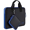 Hseok Laptop Sleeve 13.3-14 inch Case with Small Pouch, Neoprene Computer Bag Compatible with MacBook Pro 14" M4/M3/M2/M1 2025-2021, Mac Air/Pro 13.3" and Most 13-14 inch Notebooks,B01K03