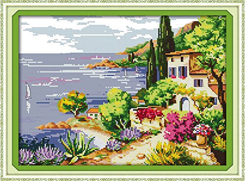 BenwayCounted Cross Stitch Seaside Scenery 41x33CM