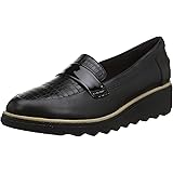 clarks sharon gracie platform loafers
