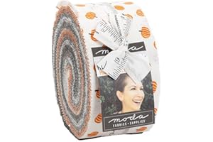 Stacy Iest Hsu Holiday Essentials Halloween Jelly Roll 40 2.5-inch Strips Moda Fabrics 20730JR
