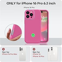 Vooii Compatible with iPhone 16 Pro Case, Liquid