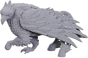 WizKids Dungeons & Dragons Nolzur's Marvelous Miniatures Hippogriff | Unpainted Miniatures | Wave 23