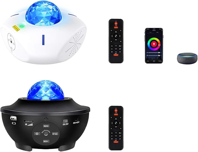 Amazon.com: WiFi Smart Star Projector Light, LED Galaxy Projector Night