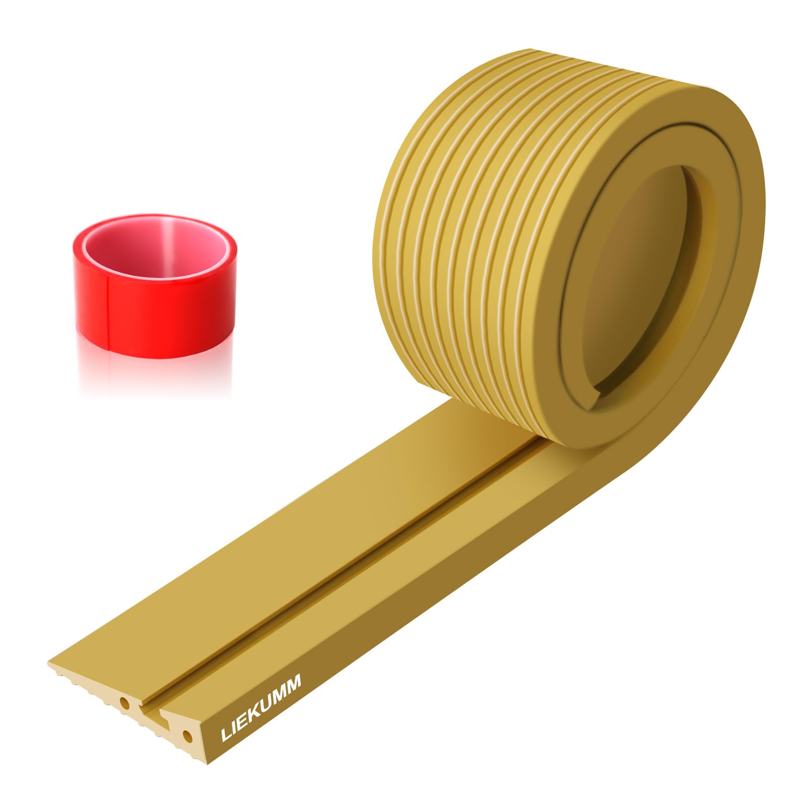 LIEKUMM 2 cm Height Wheelchair Ramp, 1000 kg Load Capacity PVC Portable Ramps for Wheelchairs, Indoor & Outdoor Threshold Ramp, Ramps for Mobility Scooter, Electric Wheelchair, Garage, Kerb, Yellow