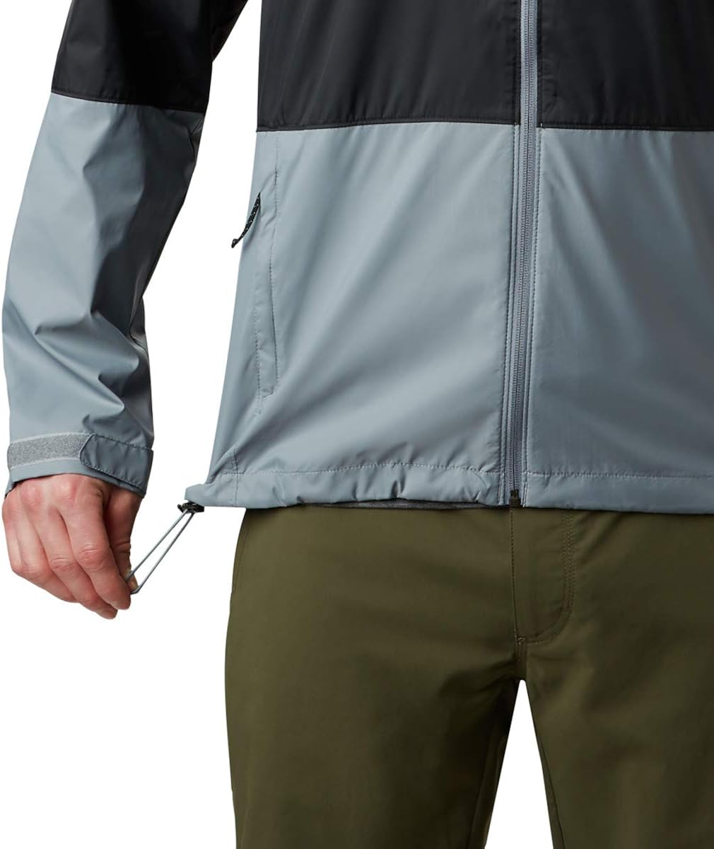 Columbia Men's Roan Mountain Jacket, Waterproof, Hooded at  Men’s Clothing store