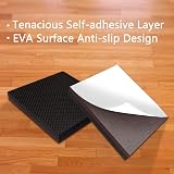 Yelanon Non Slip Furniture Pads 12 Pcs 101mm Self-Adhesive Floor Protectors view 3