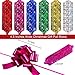 WILLBOND 48 Pieces 4.5 Inch Wide Gift Pull Bows Mixed Color Gift Wrap Pull Bows with Ribbon for Christmas Wedding Anniversary Party Favors Supplies Gift Wrapping Gift Decoration(Stylish)
