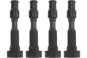 TRQ Ignition Coil Boot Set Compatible with 2015-2020 Hyundai Elantra 2018-2021 Kona 2015-2017 Sonata 2019-2021 Veloster 2017-