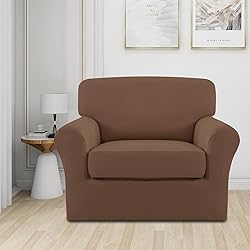 Easy-Going 2 Pieces Microfiber Stretch Chair