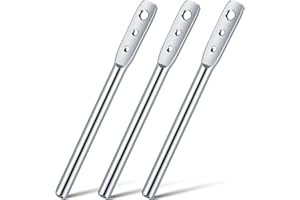 MOXWEYENI 3 Pieces 3 Hole Wire Twister Multi-Functional Bender High-tensile Wire Tool Twisting Too Fencing Tool for Fixing Fence Wire and Wire Clip