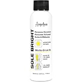 Angelus Sole Bright 3.9 oz, White Sole Shoe Cleaner, Effectively Removes Yellowing and Restores Original Look - Shoe Sole Whitener for Sneakers, Tennis Shoes, Yellowed Rubber Midsoles