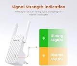 Tenda A9 N300 Universal WLAN Amplifier Repeater Two Antennas 300 Mbps White view 5