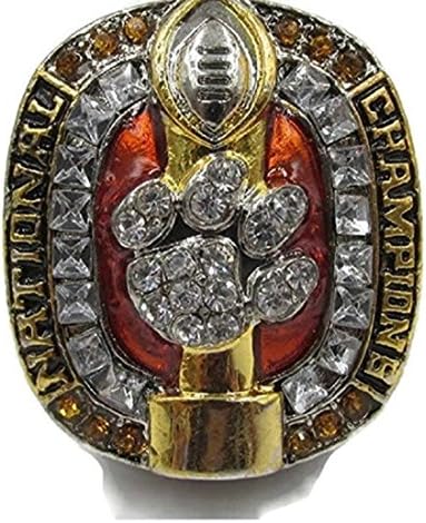 YIYICOOL Clemson Tigers NCAA 2016 Championship Ring Size 11