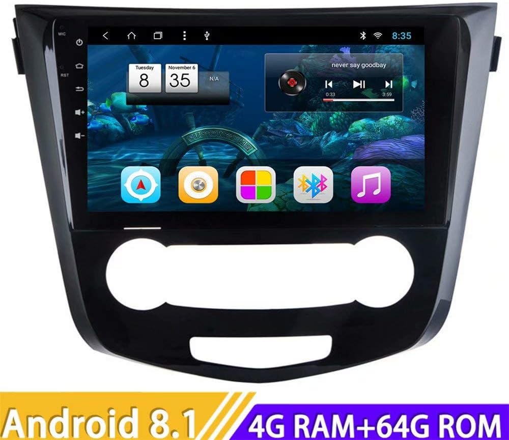 amazon com topnavi android 7 1 quad core auto audio for nissan qashqai 2013 2014 2015 2016 car radio stereo gps navigation player with 16gb rom 1gb ram wifi 3g rds mirror link fm amazon com topnavi android 7 1 quad