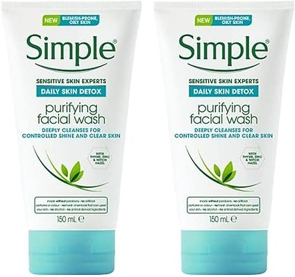 daily skin detox purifying face wash