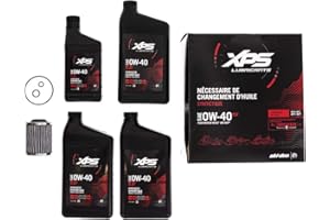 SKI-DOO 4T 0W-40 Synthetic Oil Change Kit for Rotax 900 ACE engine